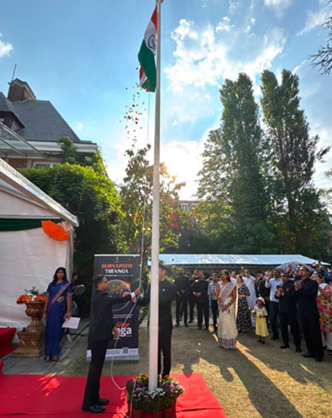 80th Independence Day celebration at the Embassy of India, Brussels